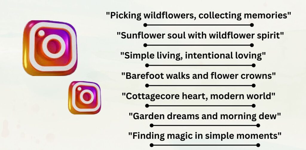 Cottagecore Aesthetic Quotes for Your Instagram Bio