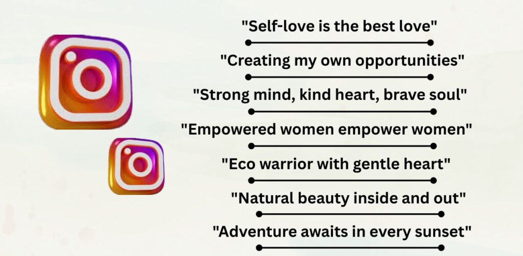 Self-Love and Empowerment Aesthetic Quotes for Instagram Bio