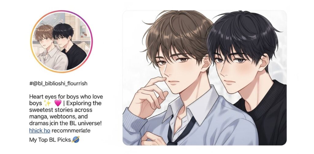 Short Instagram Bio for Boys Love