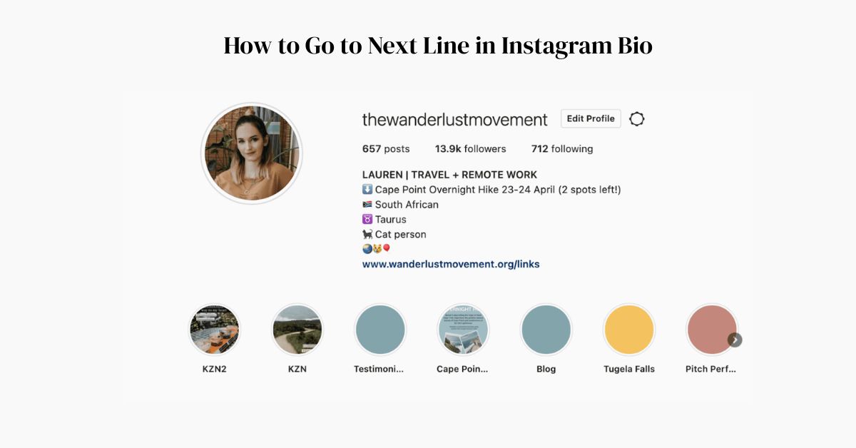 how-to-go-to-next-line-in-instagram-bio