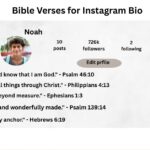 Bible Verses for Instagram Bio