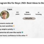 Impressive Instagram Bio for Boys