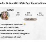 Instagram Bio for 14 Year Girl