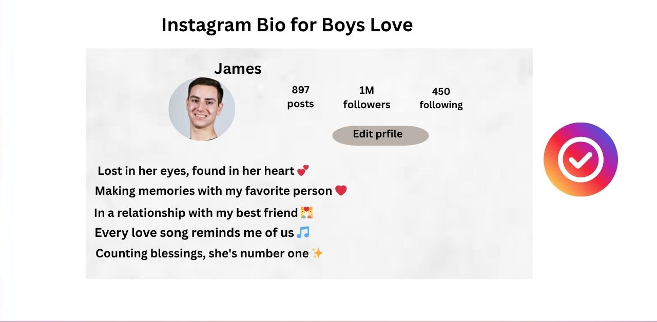 Instagram Bio for Boys Love